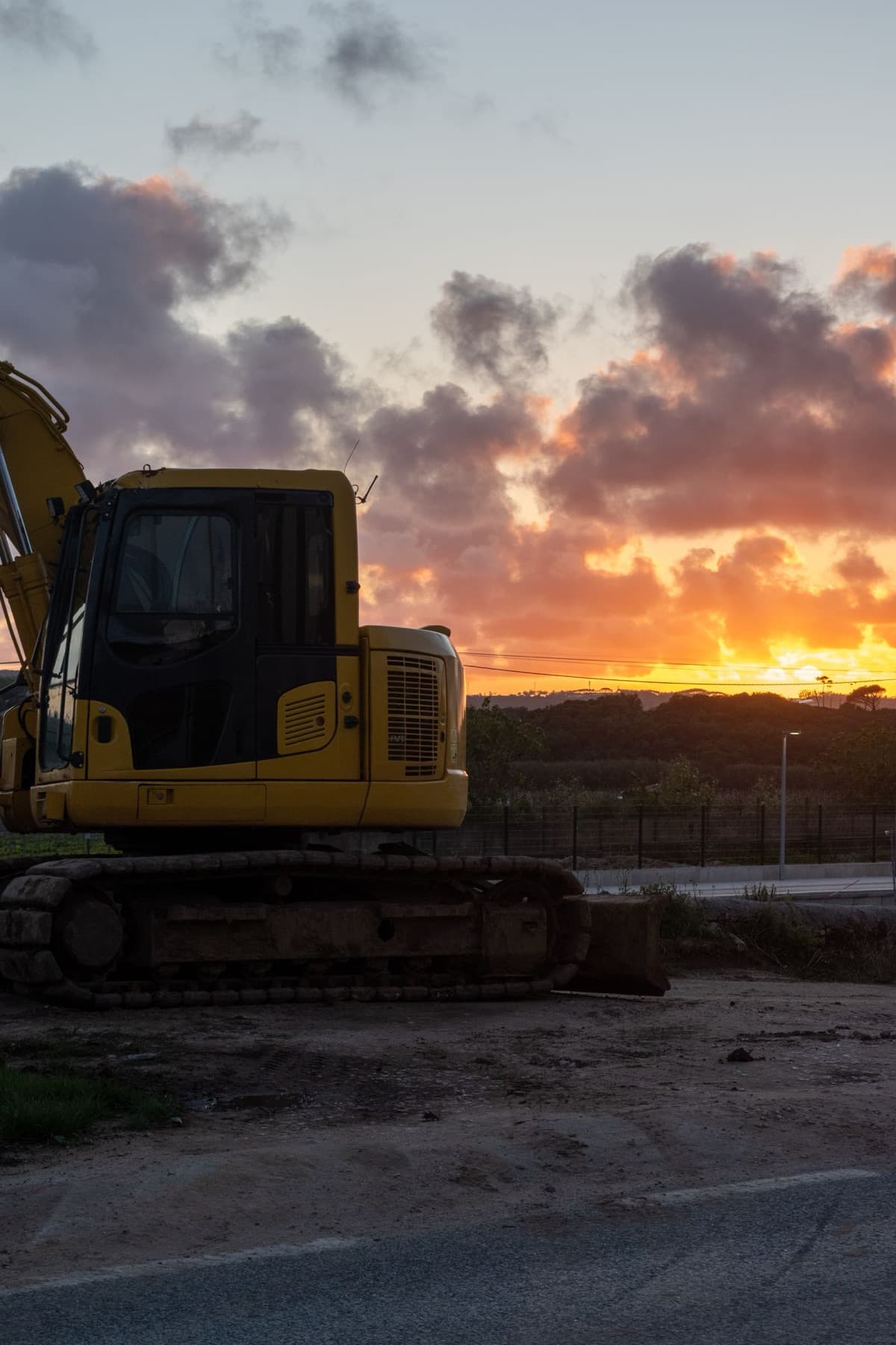 Heavy machinery under load. The stress and bottlenecks the model prices.